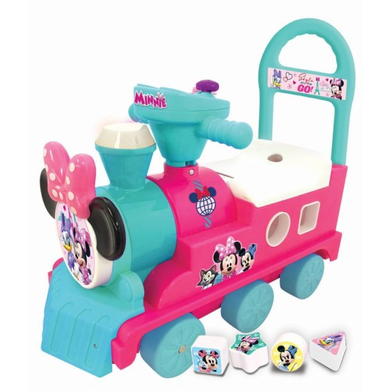 Kiddieland vonatos zenélő bébitaxi, Minnie Kiddieland vonatos zenélő bébitaxi, Minnie