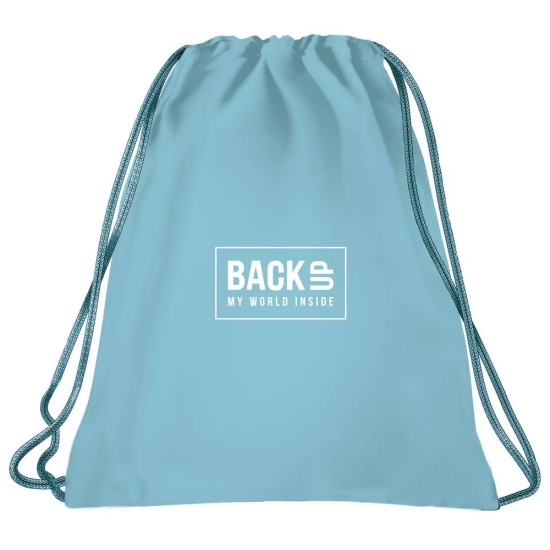 BackUp tornazsák, pasztell türkiz