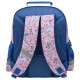 Cleo & Frank kétrekeszes elsős iskolatáska lányoknak, rózsaszín-kék, kutyás