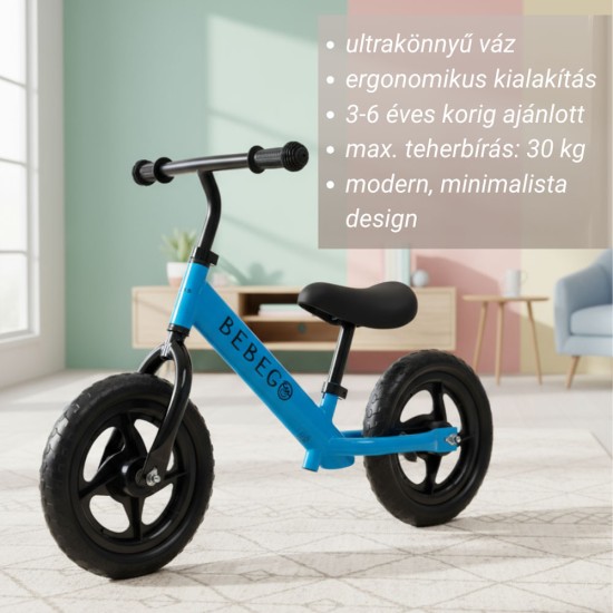 GORGO gyerek futóbicikli kisfiúknak, kék