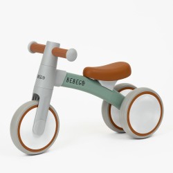 NONO 3 kerekű futóbicikli gyerekeknek, 1 éves kortól, pasztell zöld