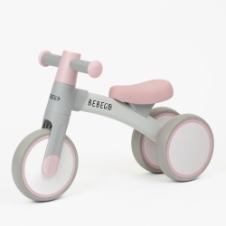 NONO 3 kerekű futóbicikli kislányoknak, 1 éves kortól, pink