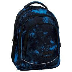 BackUP ergonomikus iskolatáska és hátizsák fiúknak, háromrekeszes, sky vision