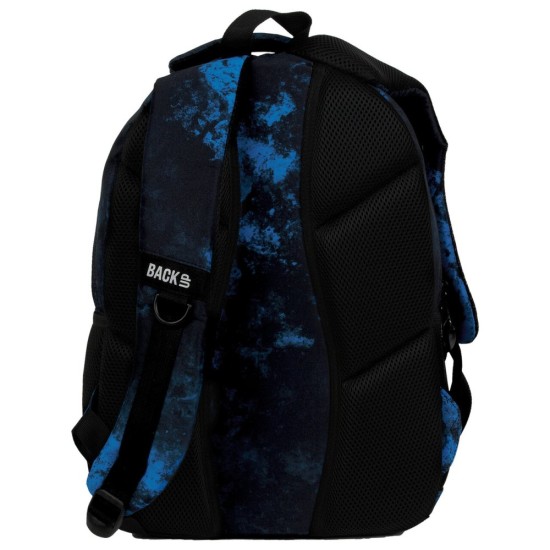 BackUP ergonomikus iskolatáska és hátizsák fiúknak, háromrekeszes, sky vision