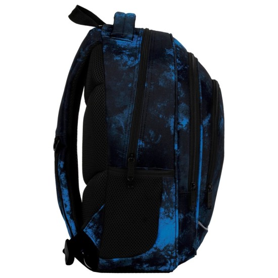BackUP ergonomikus iskolatáska és hátizsák fiúknak, háromrekeszes, sky vision