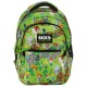 BackUP iskolatáska/gyerek hátizsák fiúknak, háromrekeszes, Minecraft gamer