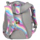 BackUP gyerek iskolatáska/hátizsák lányoknak, rainbow waves, szirvárványos