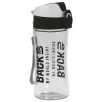 BackUp kulacs 400ml, átlátszó-szürke