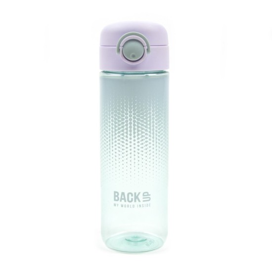 BackUP kulacs lányoknak,400 ml, türkiz-lila