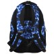 BackUP négyrekeszes iskolatáska, hátizsák, shining water