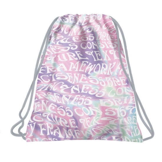 BackUP tornazsák lányoknak, pink pasztell