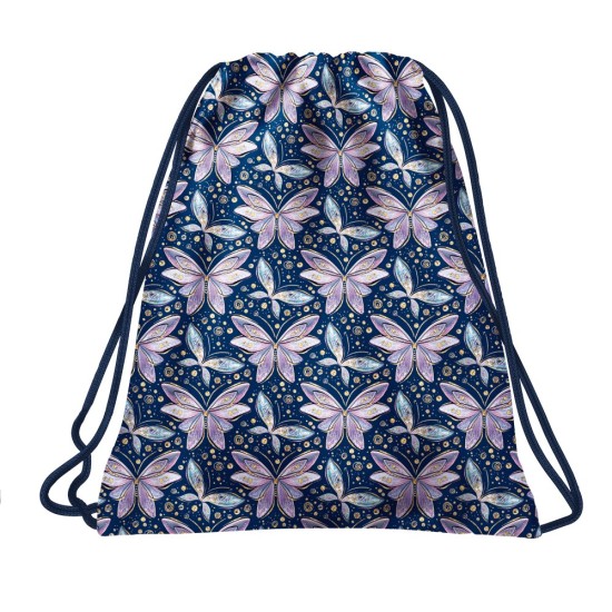 BackUP tornazsák, pillangós sötétkék