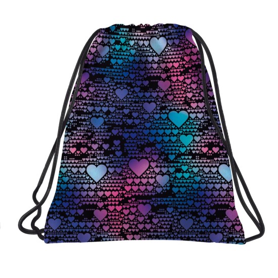 BackUP tornazsák, szívecskés, színes