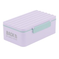 BackUP uzsonnás doboz lányoknak, lila – menta