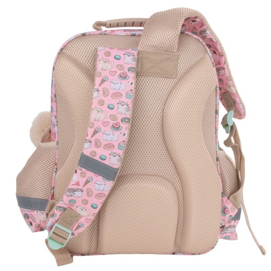 Cleo & Frank ergonomikus iskolatáska és hátizsák lányoknak, cicás, Sweet Heart
