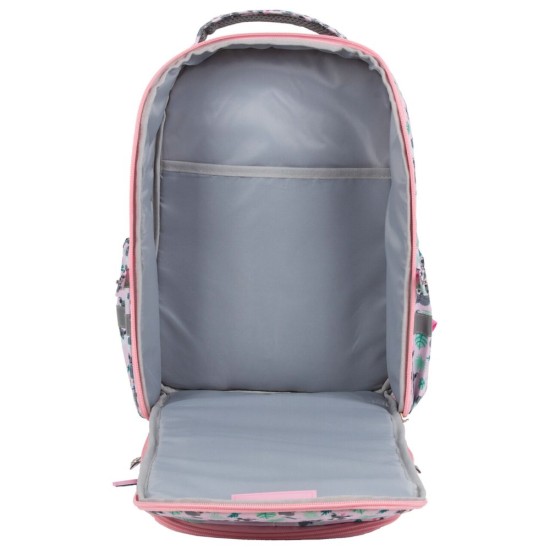 Egyrekeszes hátizsák lányoknak, koalás rózsaszín