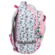 Egyrekeszes hátizsák lányoknak, koalás rózsaszín