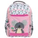 Egyrekeszes hátizsák lányoknak, koalás rózsaszín