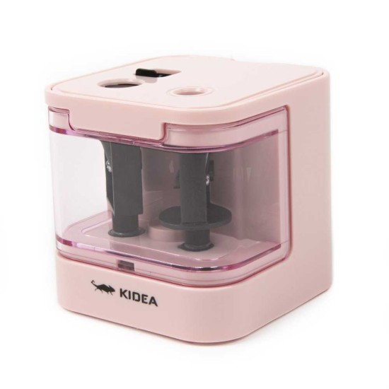 Elektromos dupla hegyező, rózsaszín