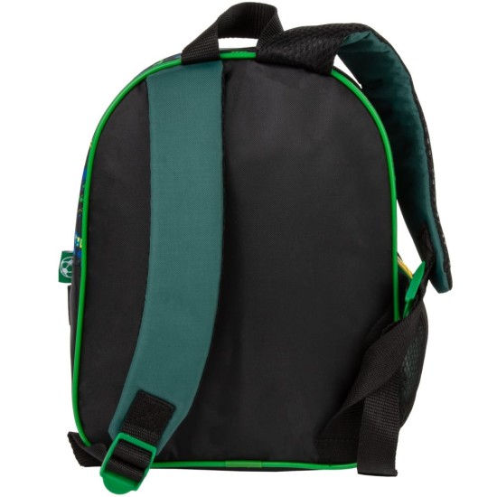 Kétrekeszes óvodai hátizsák fiúknak, focis, Football fan