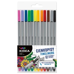 Kidea 12 színű tűfilc