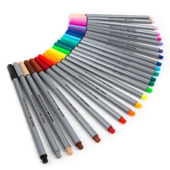 Kidea 24 színű tűfilc