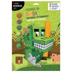 Kidea 3D pixeles dino kifestő