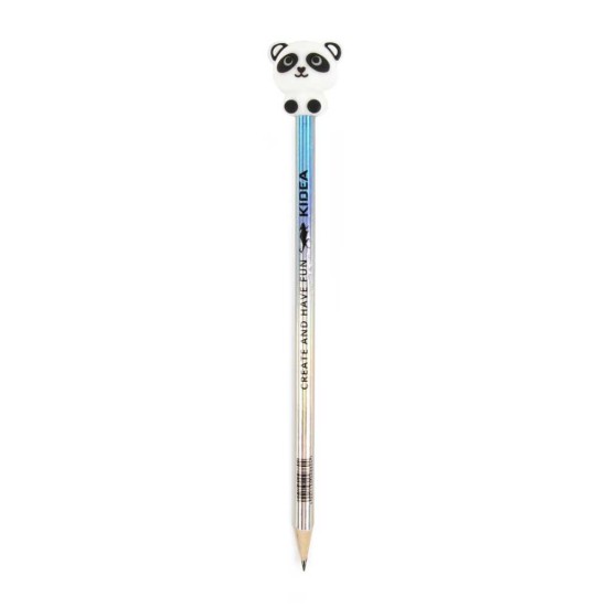 Kidea állatfigurás HB ceruzák (nyuszi, hörcsög, panda, mackó, unikornis és cica figurákkal)