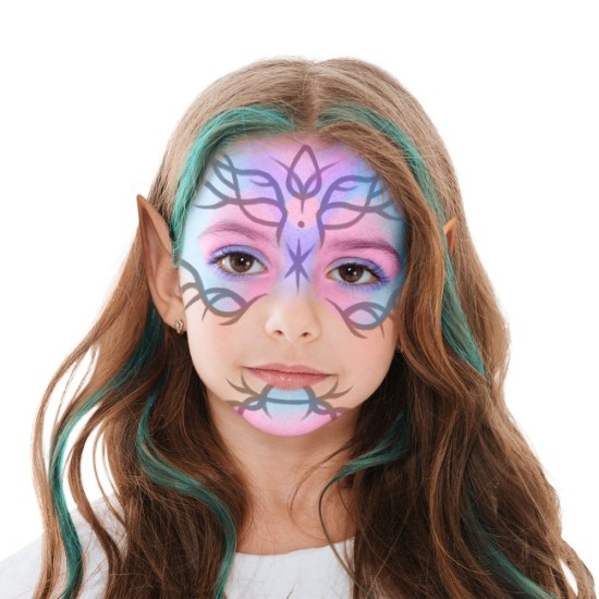 Kidea arcfestő készlet manófülekkel