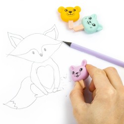 Kidea illatos nyalóka radír - házi kedvencek