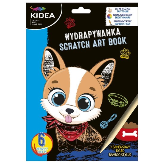 Kidea kaparós kifestő, kutyás