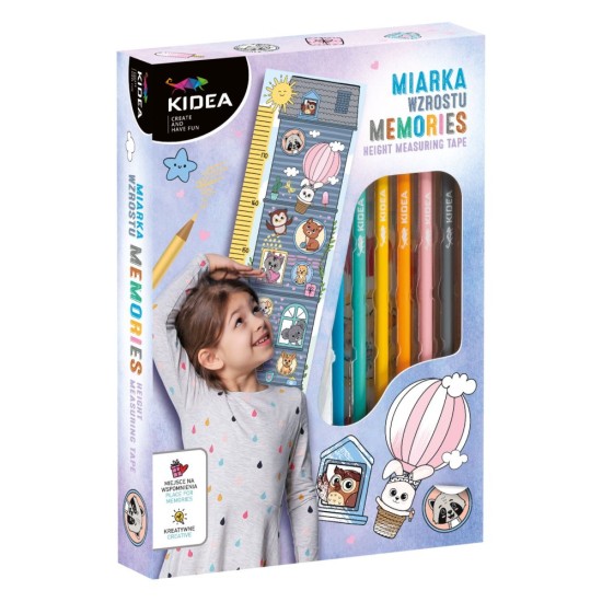 Kidea kreatív magasságmérő