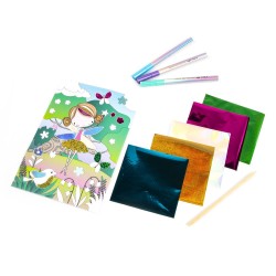 Kidea Magic World kreatív készlet csillogó matricákkal