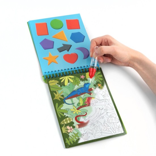 Kidea mágikus vizes kifestőkönyv, animals