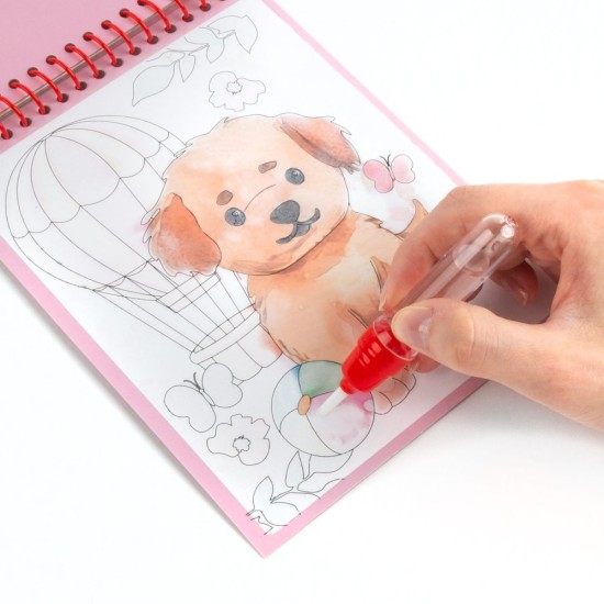 Kidea mágikus vizes kifestőkönyv, dogs