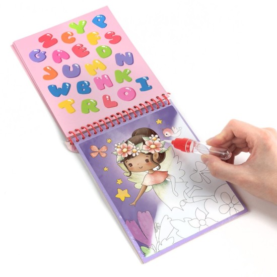 Kidea mágikus vizes kifestőkönyv, fairy