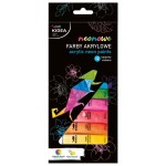 Kidea neon akrilfesték készlet – 12 × 12 ml