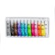 Kidea neon akrilfesték készlet – 12 × 12 ml