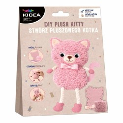 Kidea plüsscica-készítő készlet