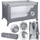 Kidwell BLISSY BASIC Stone Gray – összecsukható utazóágy