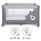 Kidwell BLISSY BASIC Stone Gray – összecsukható utazóágy