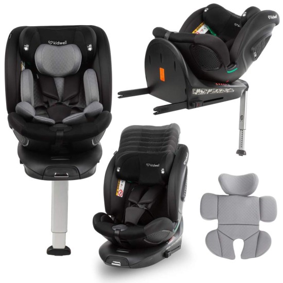 Kidwell GoCar gyerekülés újszülött kortól, fekete-szürke