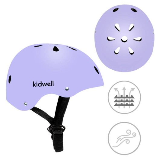 Kidwell ORIX II Violet gyerek bukósisak – M (52–56 cm)