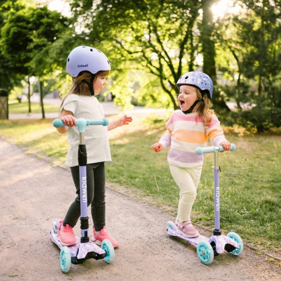 Kidwell ORIX II Violet gyerek bukósisak – S (48–52 cm)