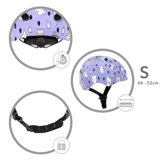 Kidwell ORIX Plus Kitty gyerek bukósisak – S méret (48–52 cm)