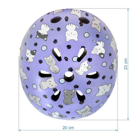 Kidwell ORIX Plus Kitty gyerek bukósisak – S méret (48–52 cm)