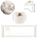 Kidwell TIVA 180 Beige – ágyvédő korlát