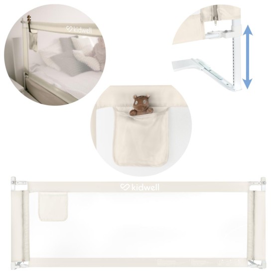 Kidwell TIVA 180 Beige – ágyvédő korlát