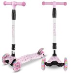 Kidwell VENTO Panda háromkerekű gyerekroller –rózsaszín