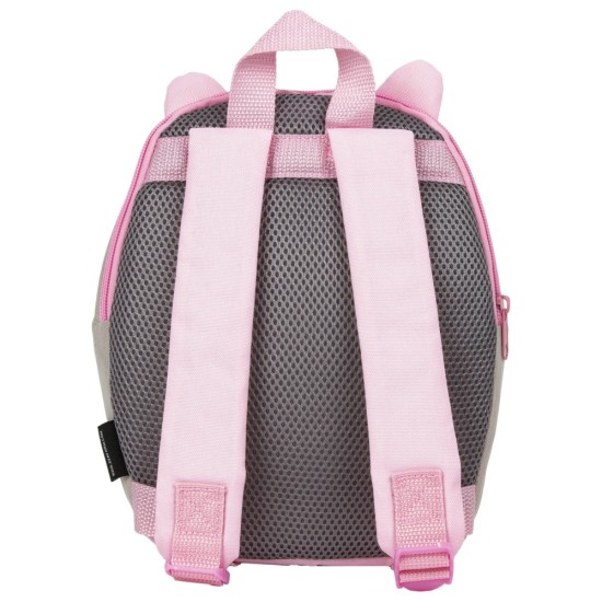 Óvodás hátizsák kislányoknak, rózsaszín cica